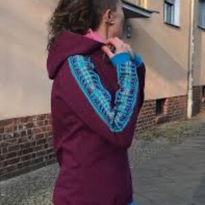 NIKITA Girls Who Ride Outerwear full zip hoodie